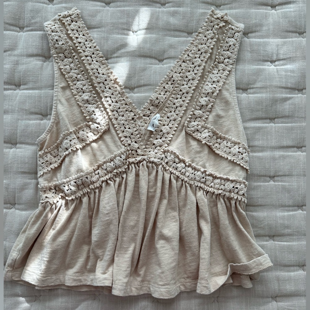 Aerie boho tank top. Great condition. Size small petite.